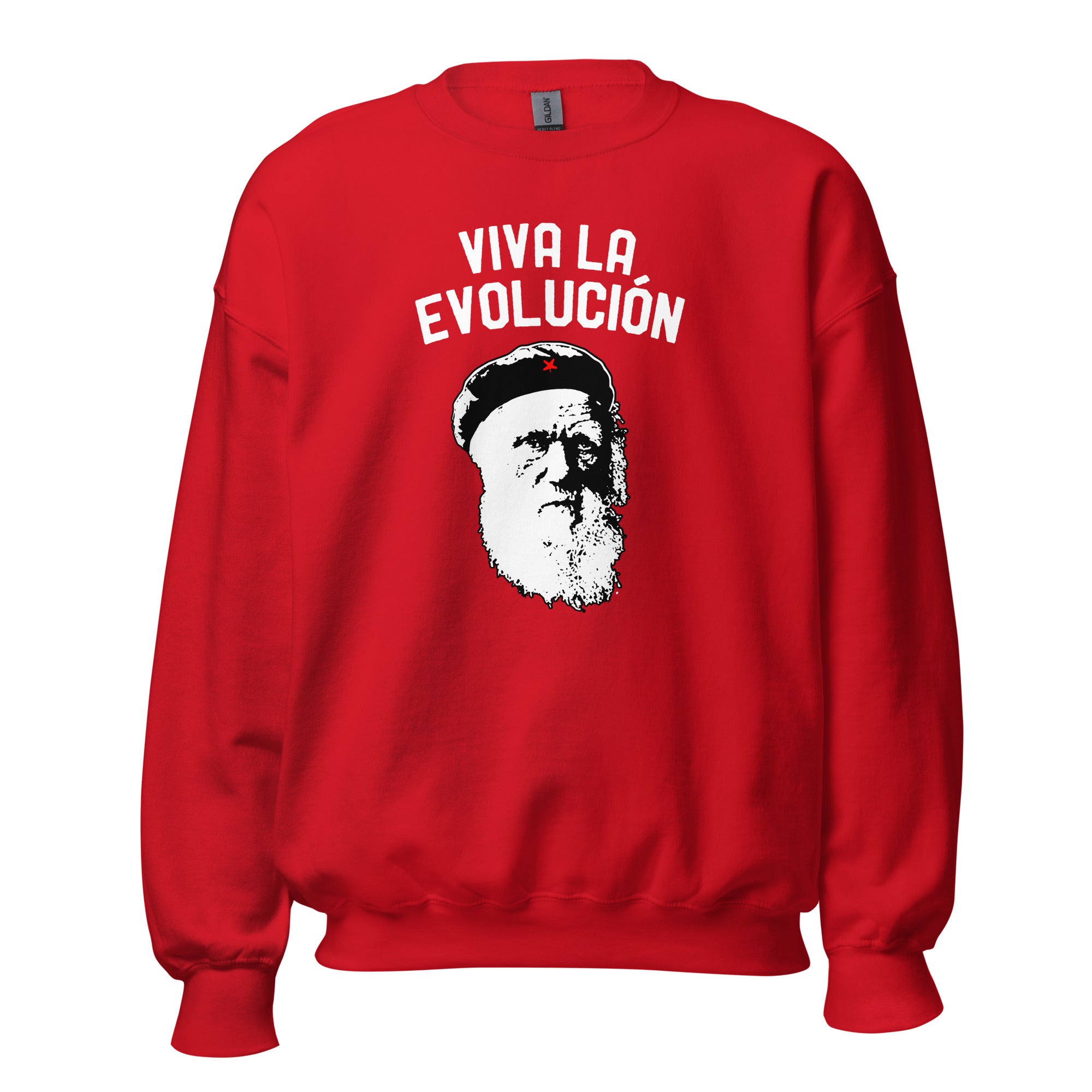 Darwin - Viva la Evolucion - Sweatshirt-Sweatshirt-The Philosopher's Shirt