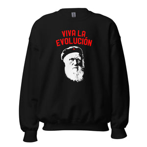 Darwin - Viva la Evolucion - Sudadera