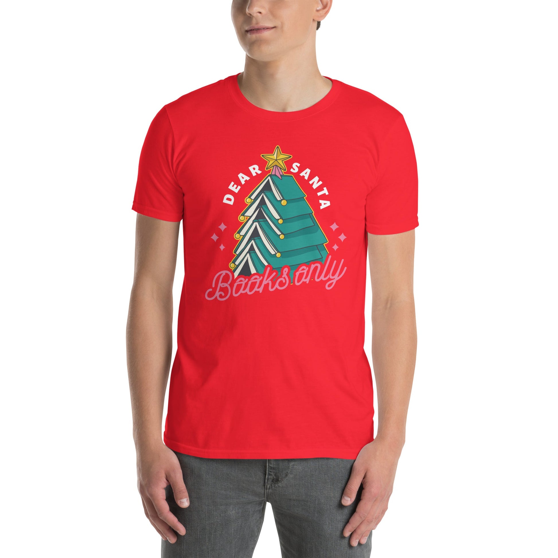 Dear Santa, Books only - Premium T-Shirt