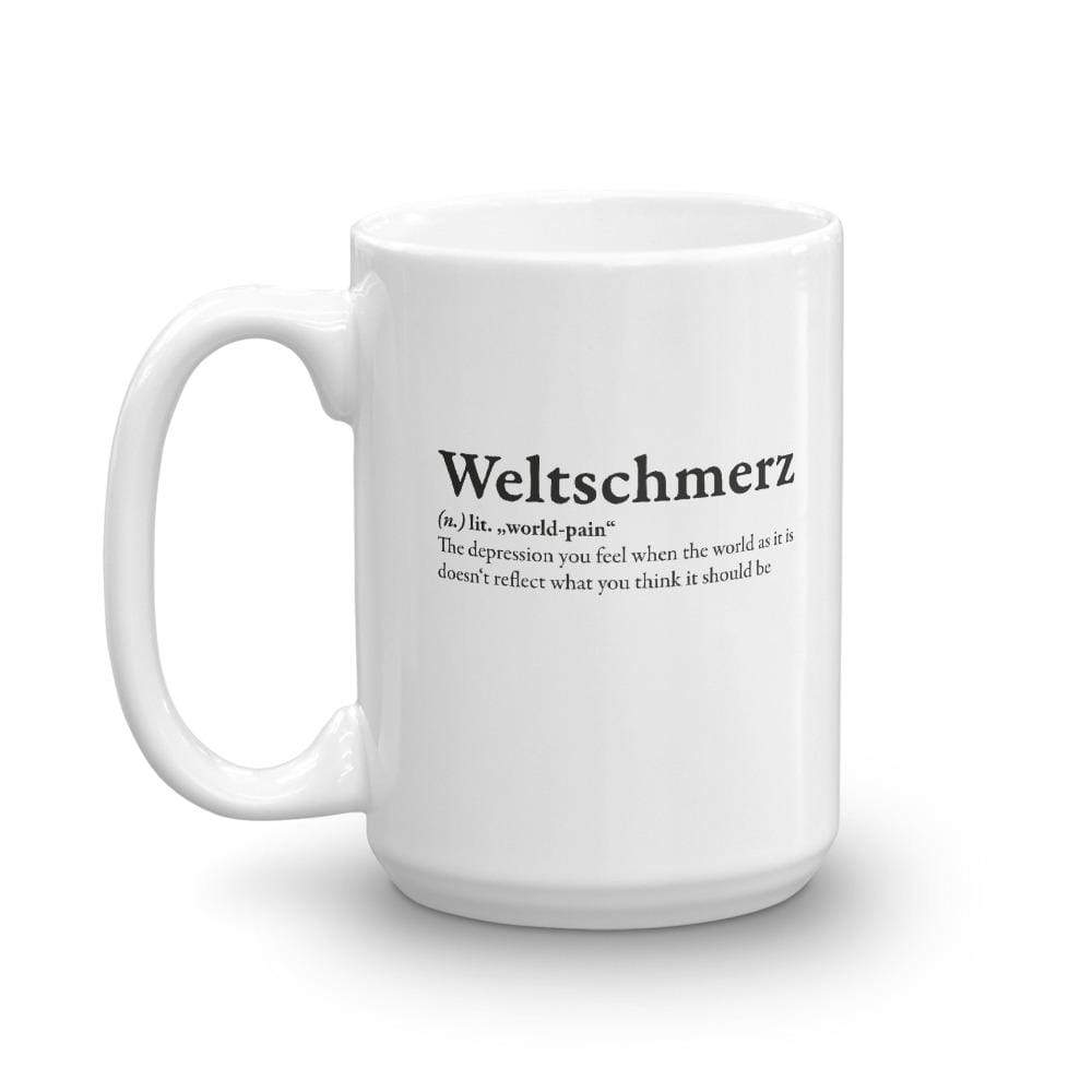 Definition of Weltschmerz - Mug
