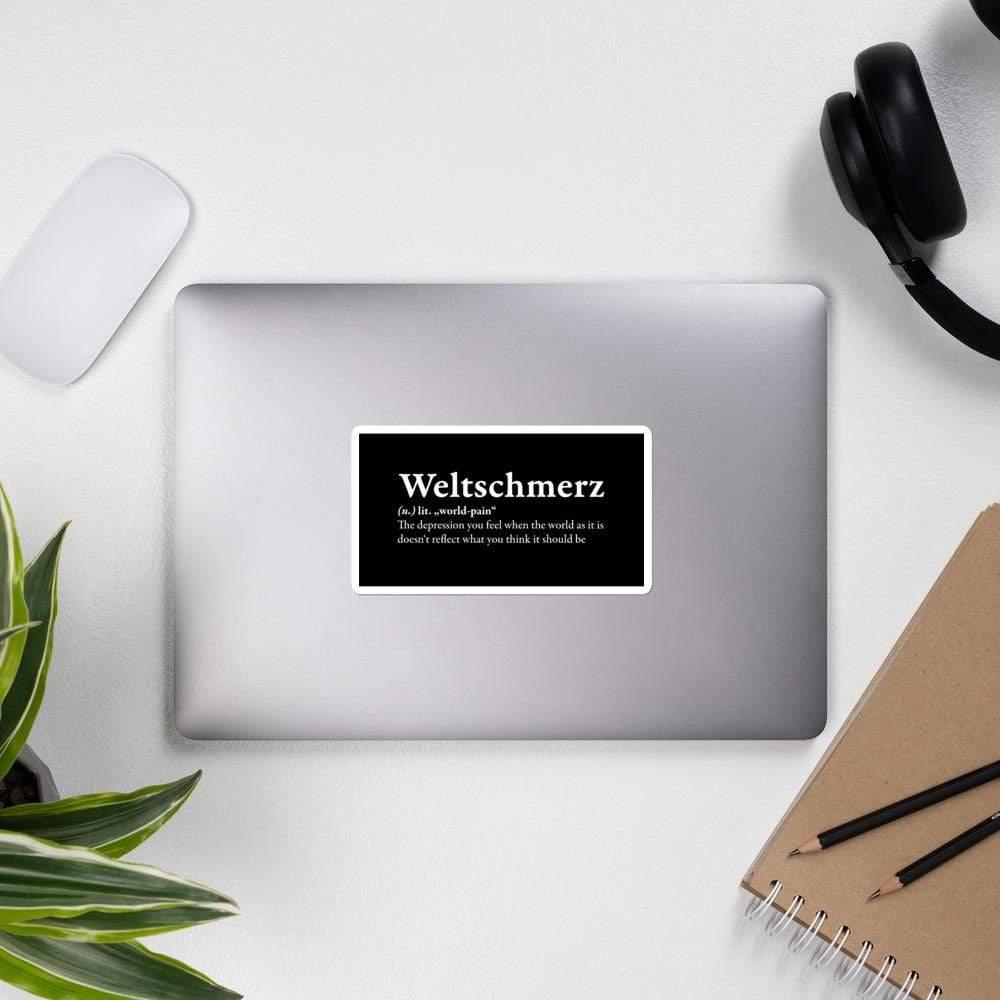 Définition de Weltschmerz - Autocollant