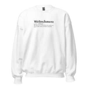 Definición de Weltschmerz - Sudadera