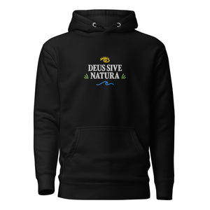 Deus Sive Natura - Embroidered - Premium Hoodie