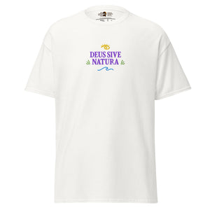Deus Sive Natura - Embroidered - Unisex Classic T-Shirt