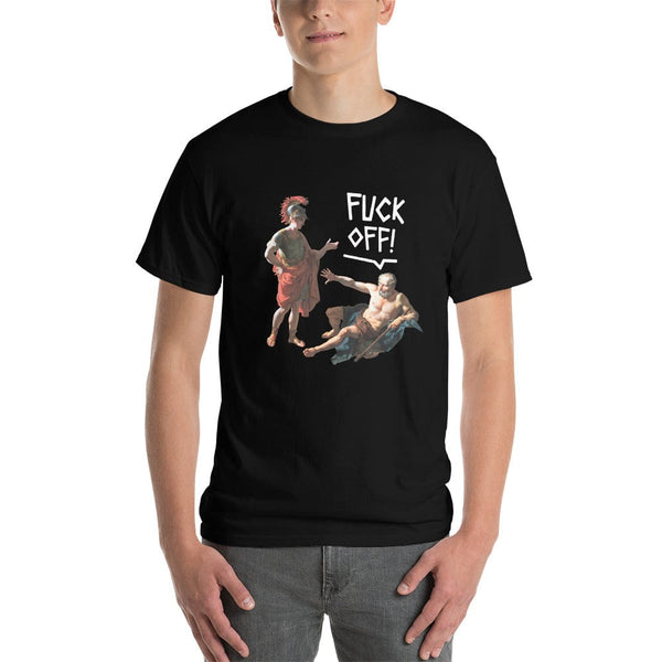 Diogenes tells Alexander to Fuck Off - Plus-Sized T-Shirt
