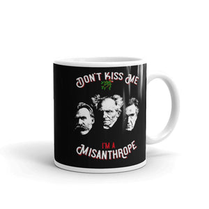 Küss mich nicht, ich bin ein Misanthrop - Nietzsche, Schopenhauer, Cioran - Tasse