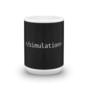 Ende der Simulation - Tasse