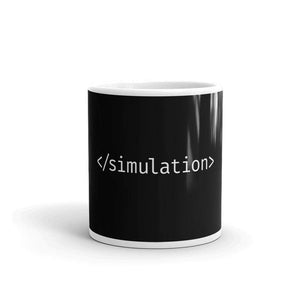 Fin de la simulación - Taza