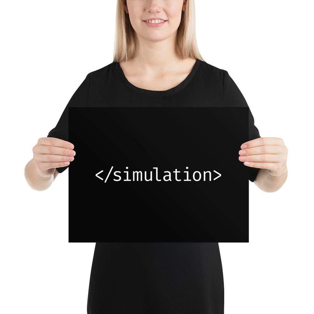 End of Simulation - Poster