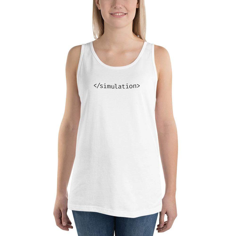 End of Simulation - Unisex Tank Top