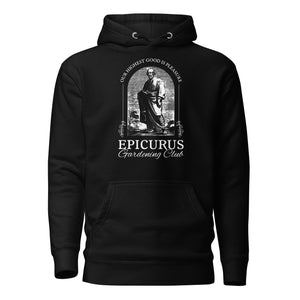 Club del giardinaggio Epicurus - Felpa con cappuccio Premium
