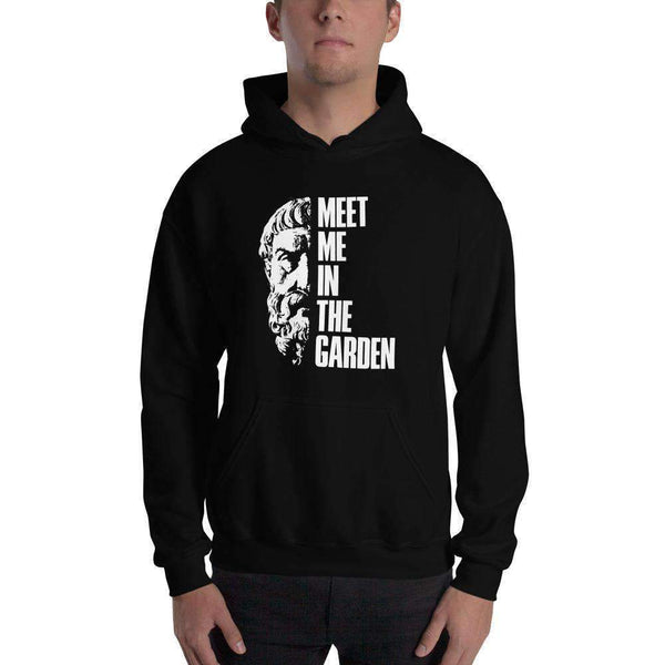 Epicurus Portrait - Meet Me In The Garden - Hoodie