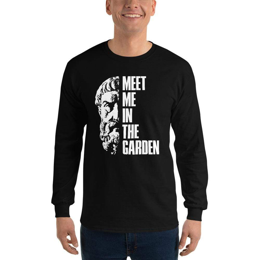 Epicurus Portrait - Meet Me In The Garden - Long-Sleeved Shirt