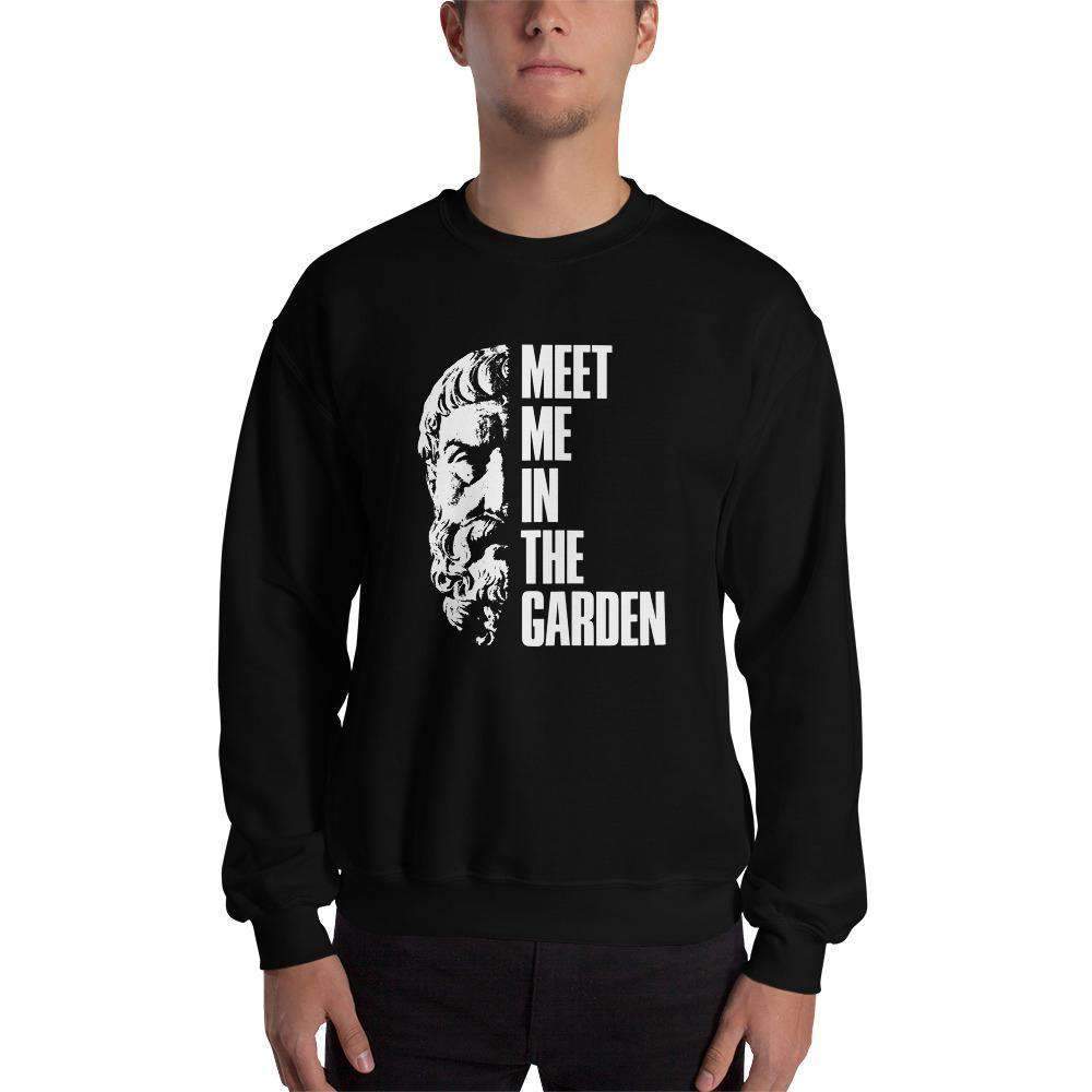 Epicurus Portrait - Meet Me In The Garden - Sweatshirt