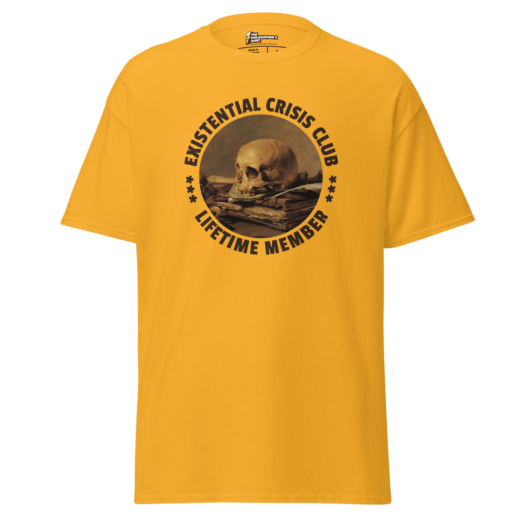Existential Crisis Club - Lifetime Member - Unisex Classic T-Shirt-Unisex Classic T-Shirt-The Philosopher's Shirt