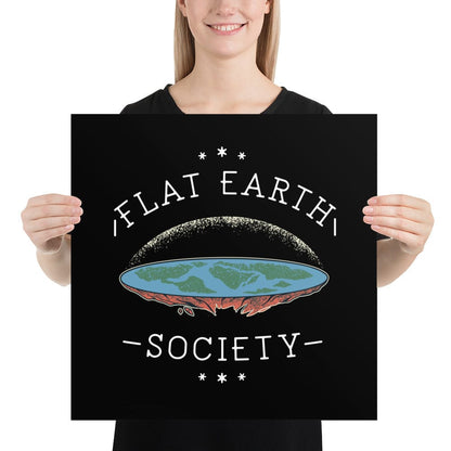 Flat Earth Society - Poster