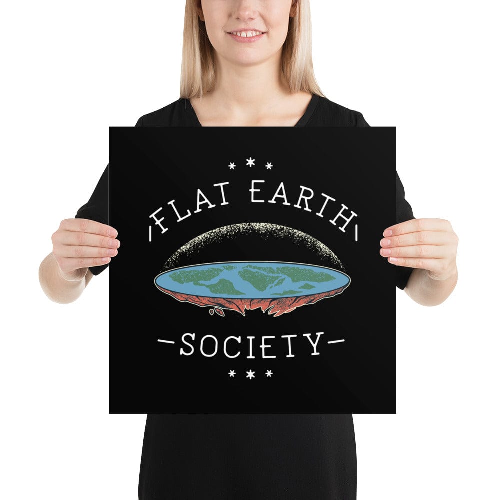 Flat Earth Society - Poster