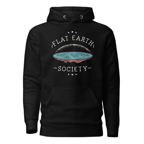 Flat Earth Society - Premium Hoodie