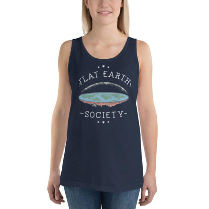 Flat Earth Society - Unisex Tank Top