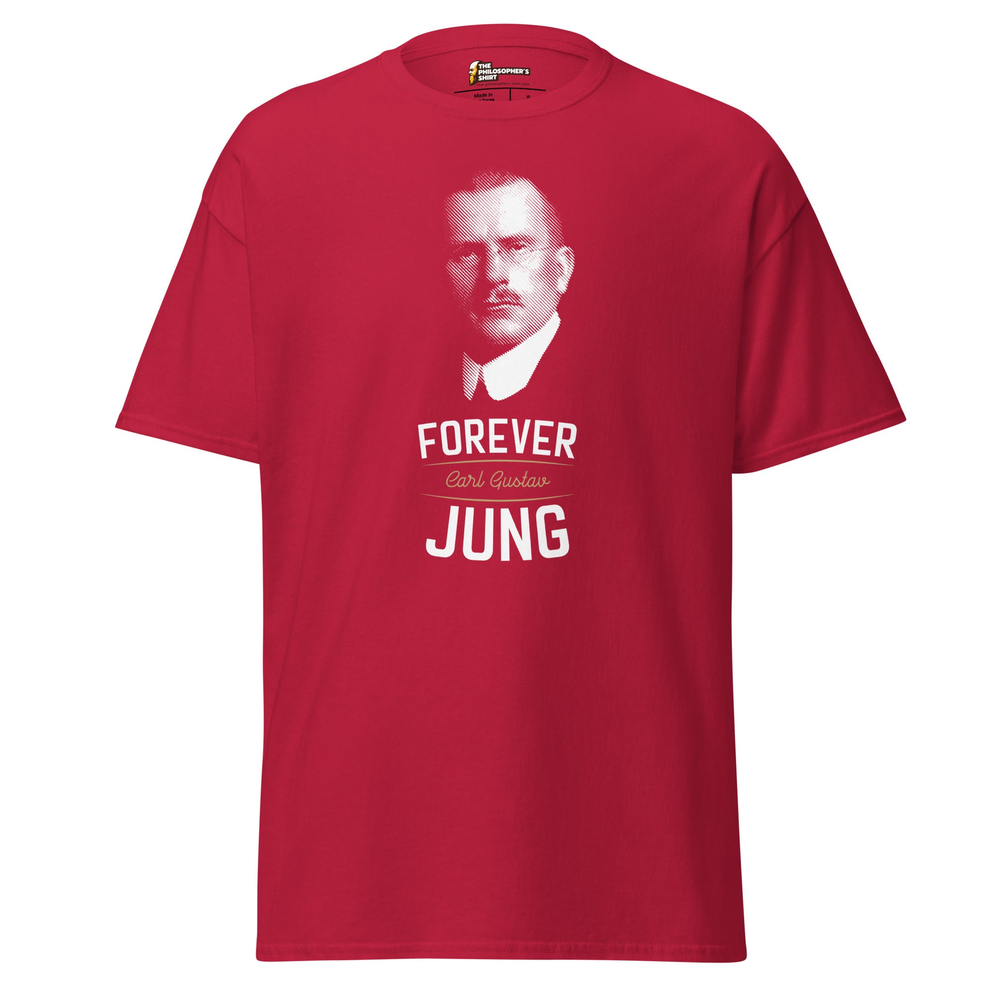 Forever Carl Gustav Jung - Unisex Classic T-Shirt - Cardinal - The Philosopher's Shirt