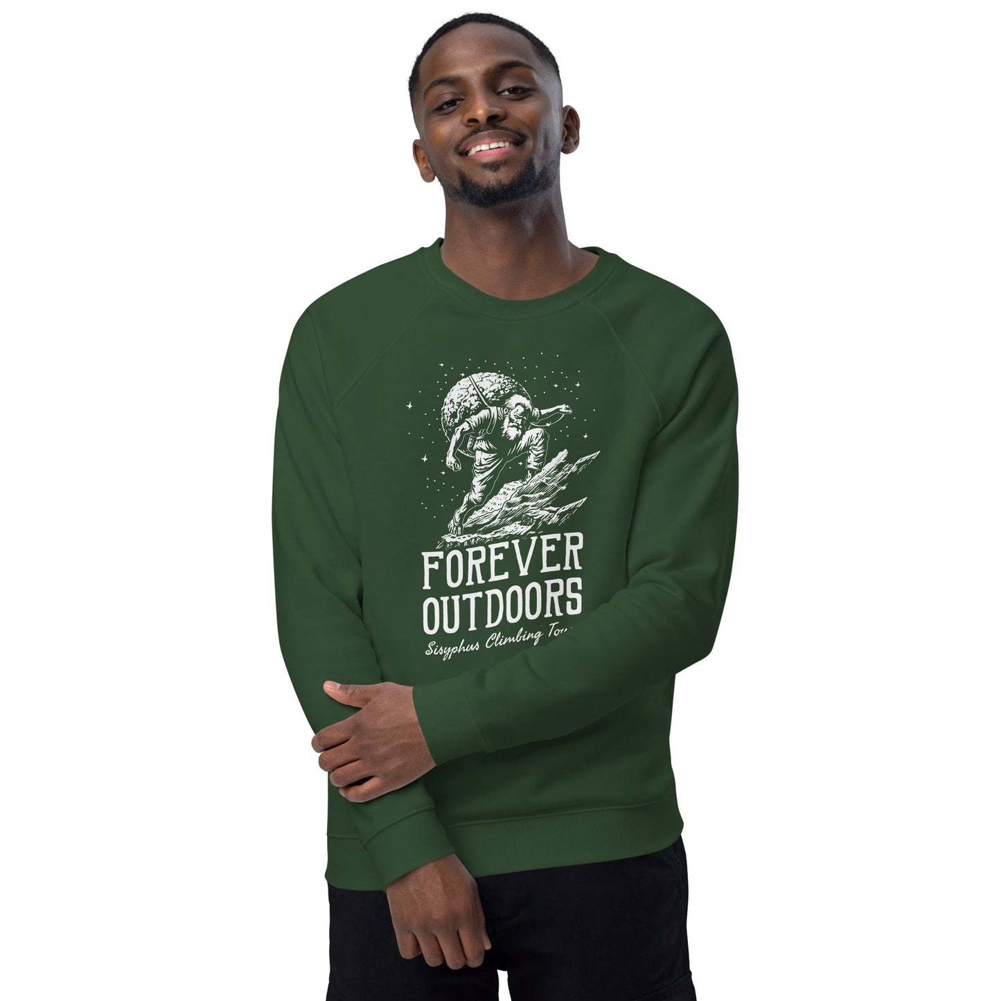 Forever Outdoors - Sisyphus Climbing Tours - Eco Sweatshirt