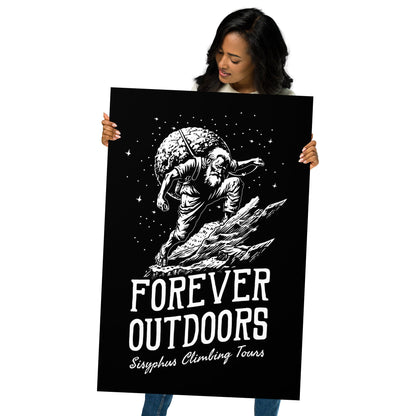 Forever Outdoors - Sisyphus Climbing Tours - Poster