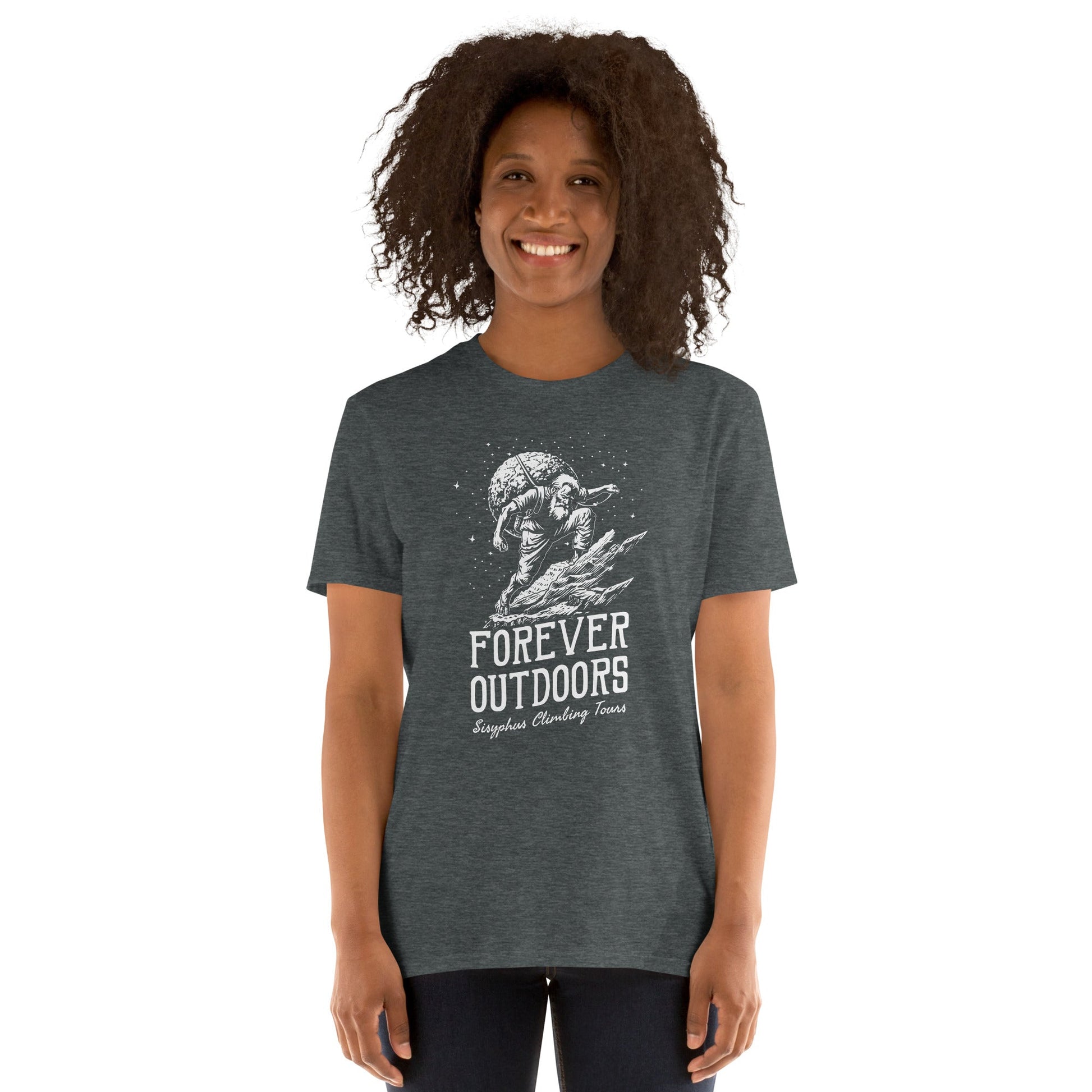 Forever Outdoors - Sisyphus Climbing Tours - Premium T-Shirt
