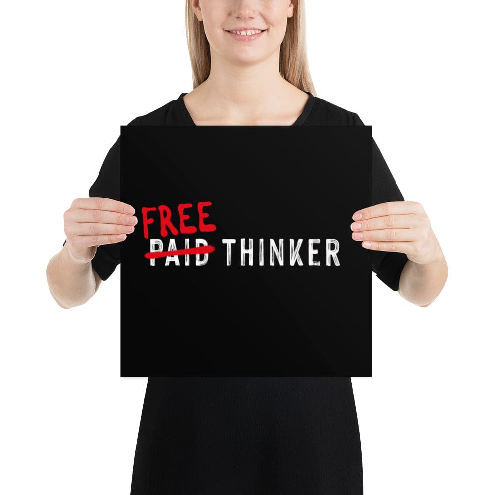 Free Thinker - Poster