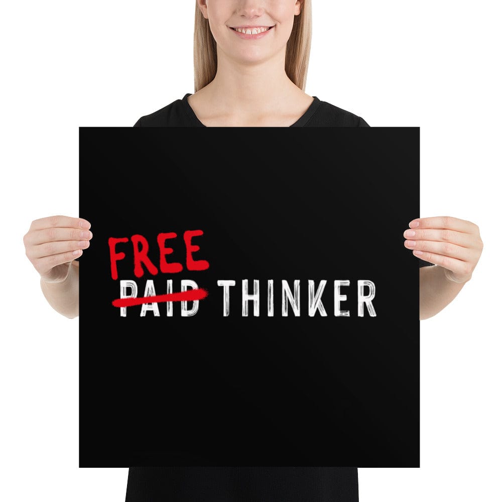 Free Thinker - Poster