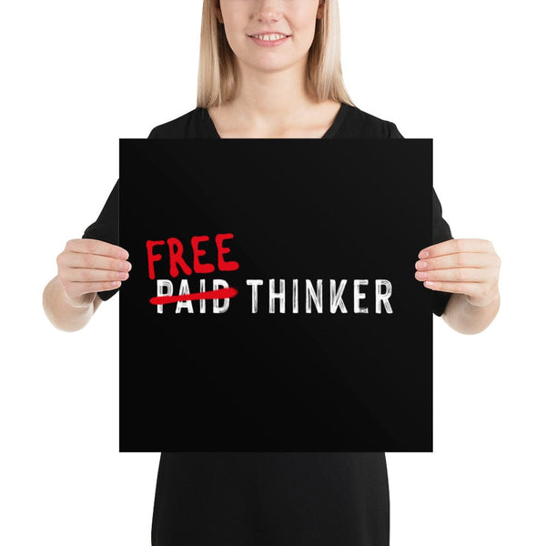 Free Thinker - Poster