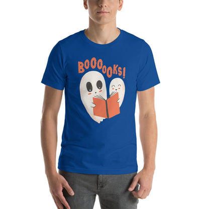 Ghosts with Boooooks - Basic T-Shirt