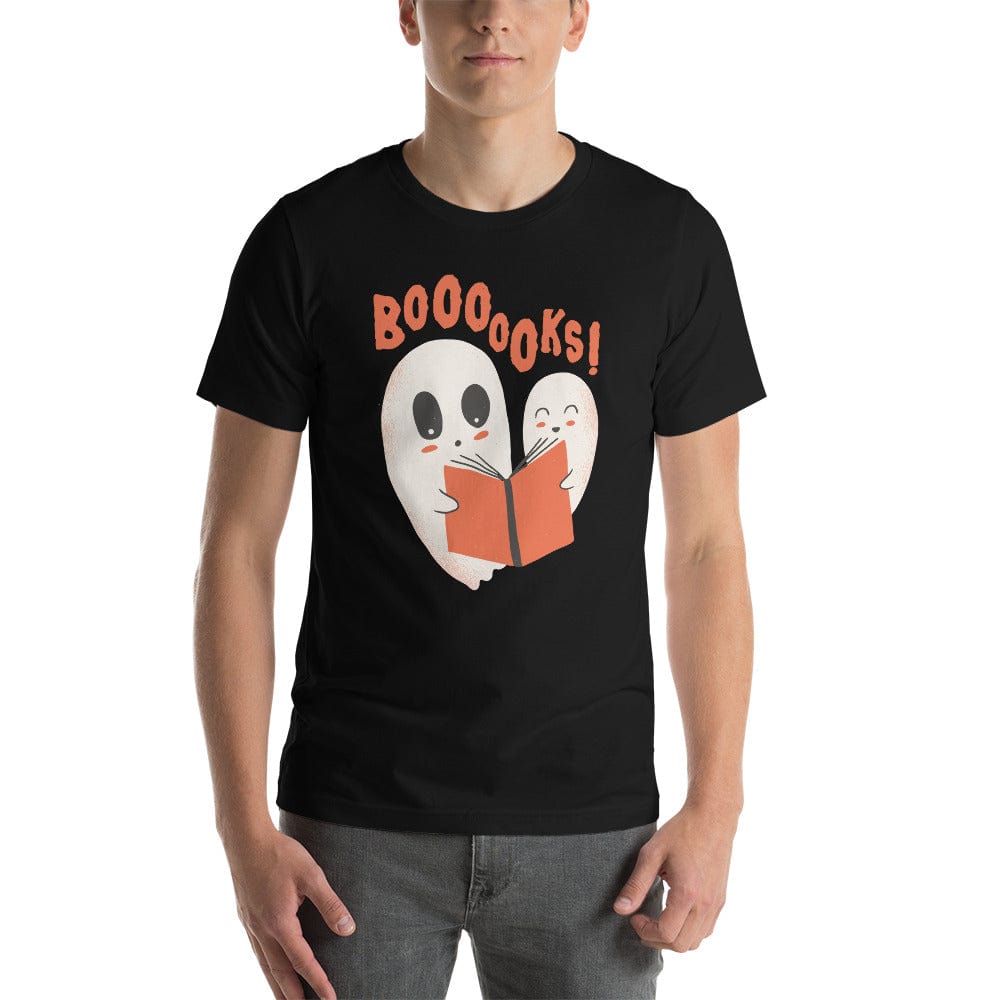 Ghosts with Boooooks - Basic T-Shirt