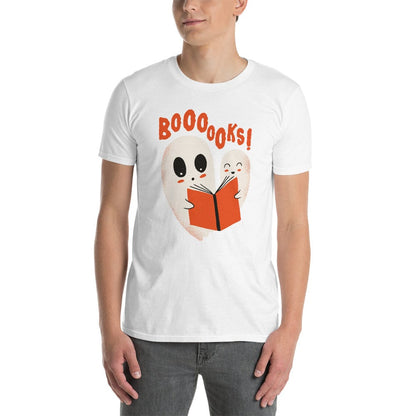 Ghosts with Boooooks - Premium T-Shirt