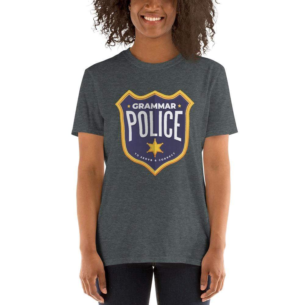 Grammar Police - To serve and correct - Premium T-Shirt