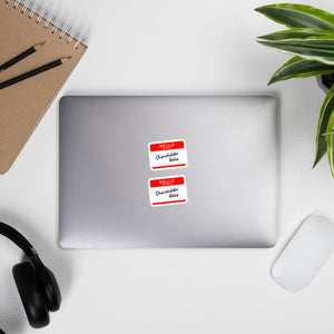 Hello my name is shareholder value - Sticker