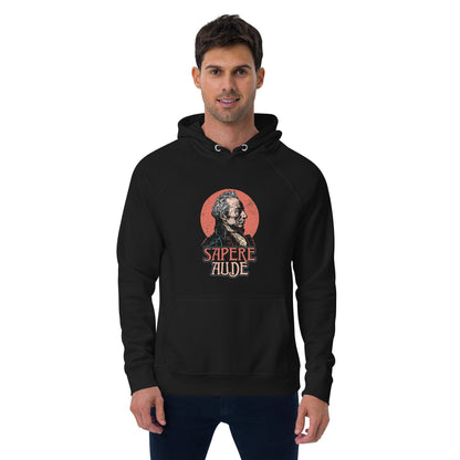 Immanuel Kant - Sapere Aude - Eco Hoodie