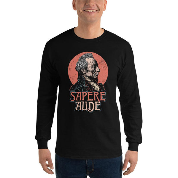 Immanuel Kant - Sapere Aude - Long-Sleeved Shirt