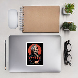 Immanuel Kant - Sapere Aude - Sticker