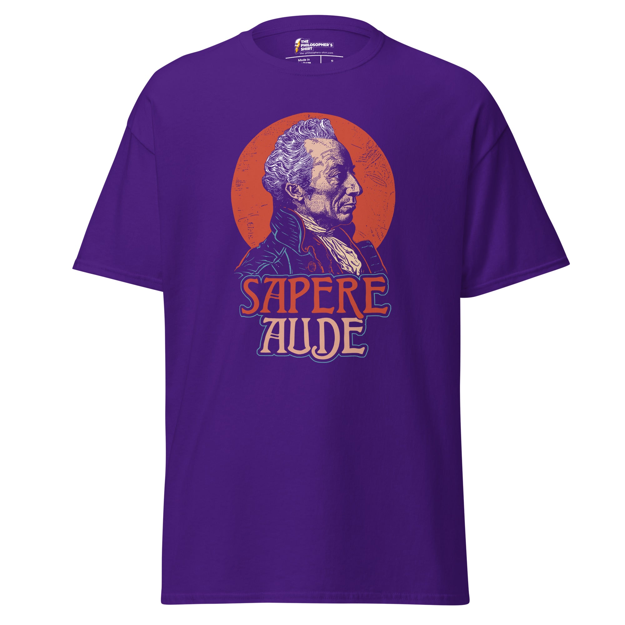 Immanuel Kant - Sapere Aude - Unisex Classic T-Shirt-Unisex Classic T-Shirt-The Philosopher's Shirt