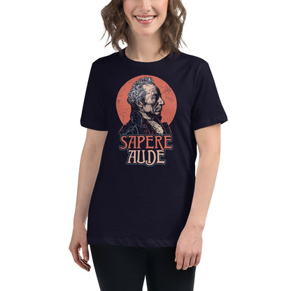 Immanuel Kant - Sapere Aude - Women's T-Shirt