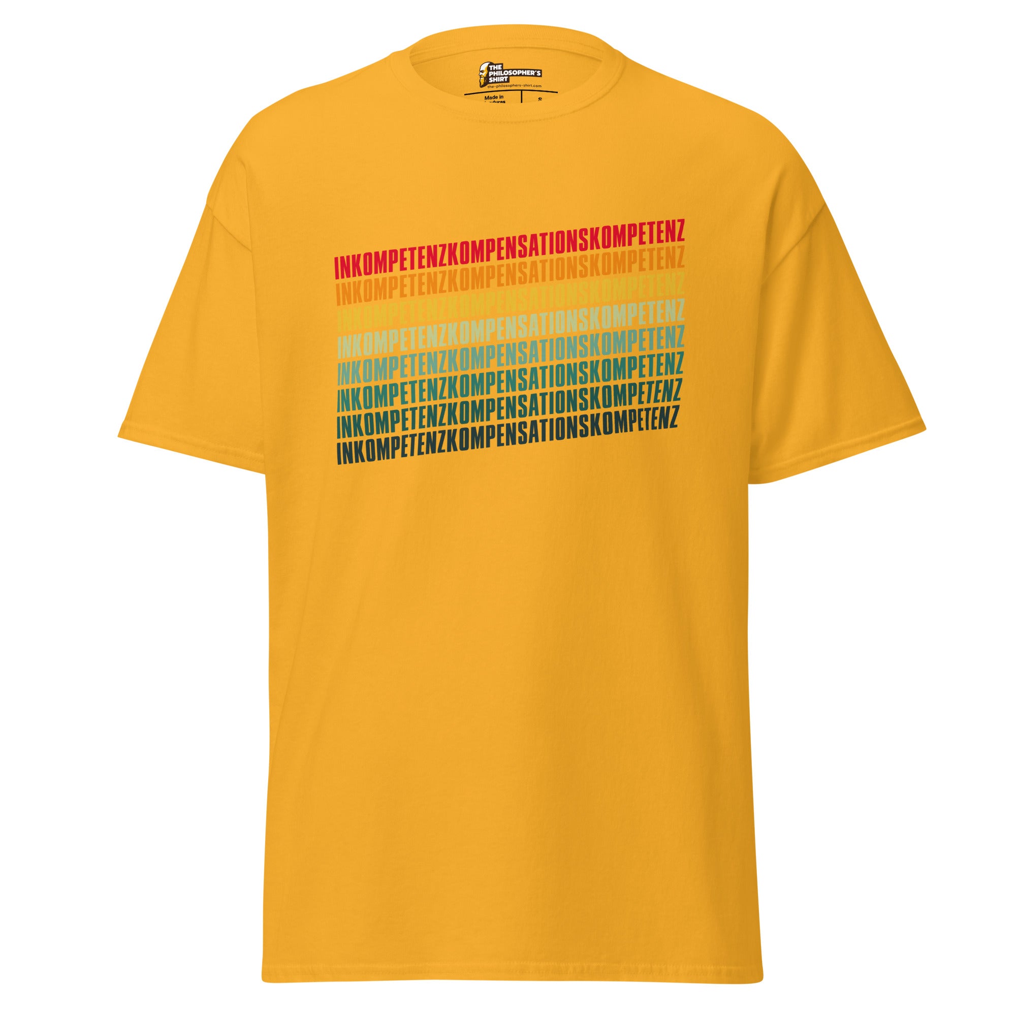 Inkompetenzkompensationskompetenz - Unisex Classic T-Shirt-Unisex Classic T-Shirt-The Philosopher's Shirt