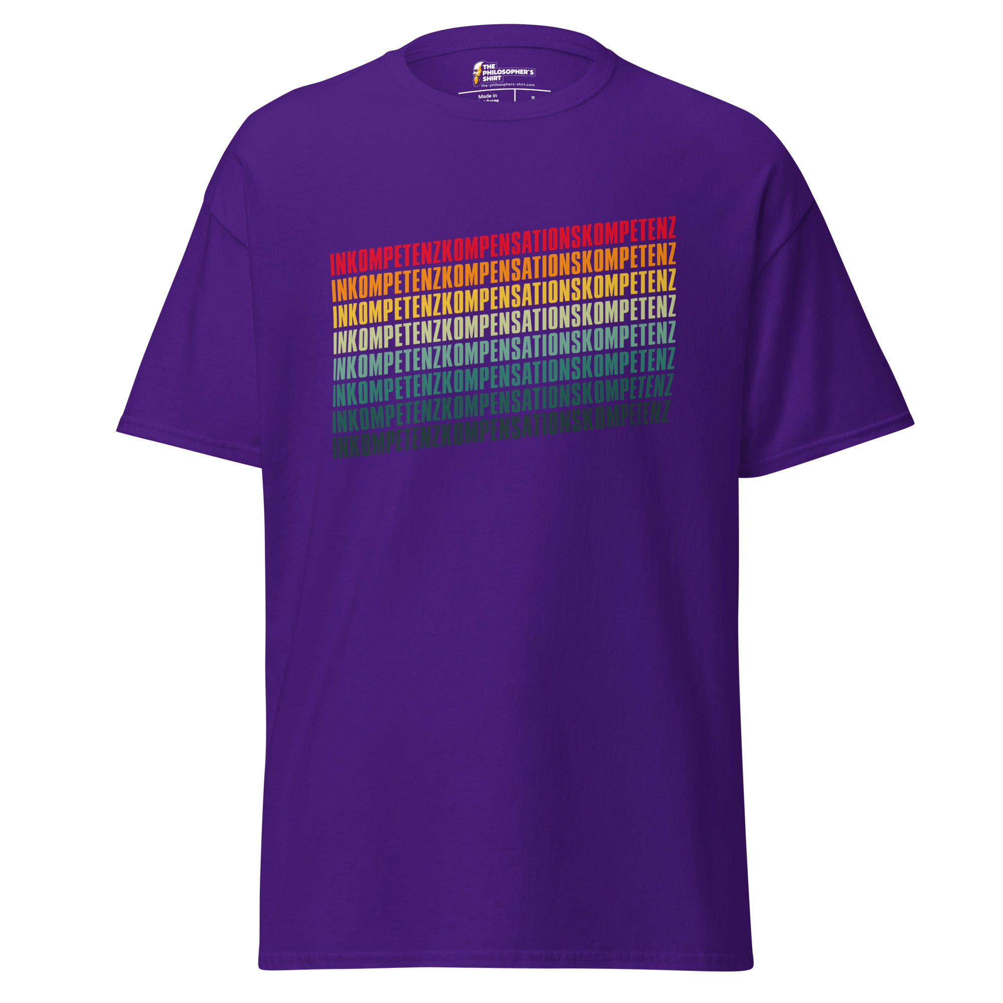 Inkompetenzkompensationskompetenz - Unisex Classic T-Shirt-Unisex Classic T-Shirt-The Philosopher's Shirt