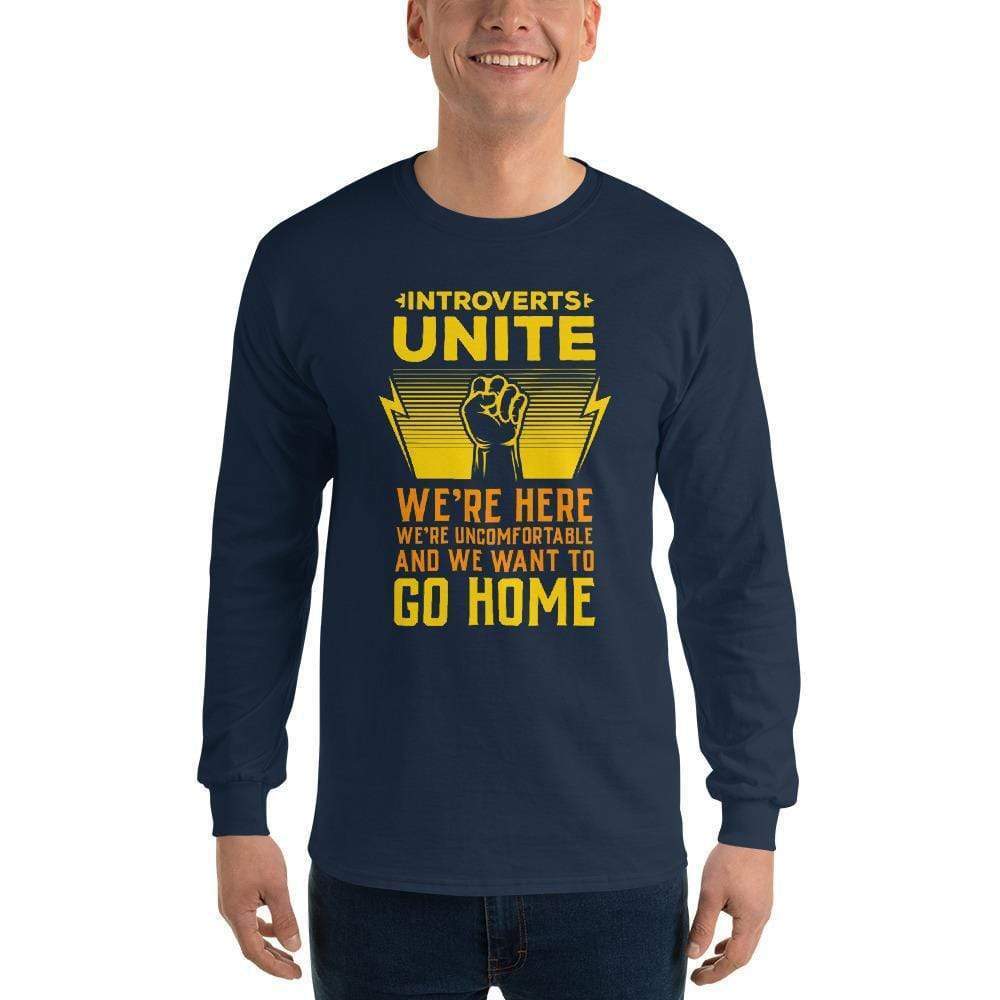Introverts Unite - Long-Sleeved Shirt