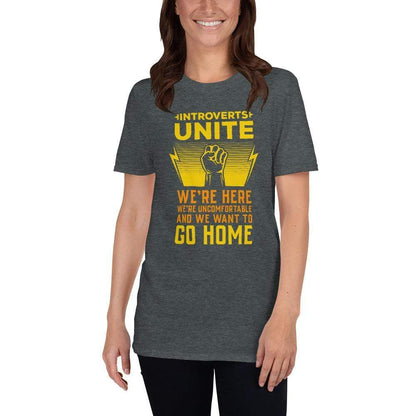 Introverts Unite - Premium T-Shirt