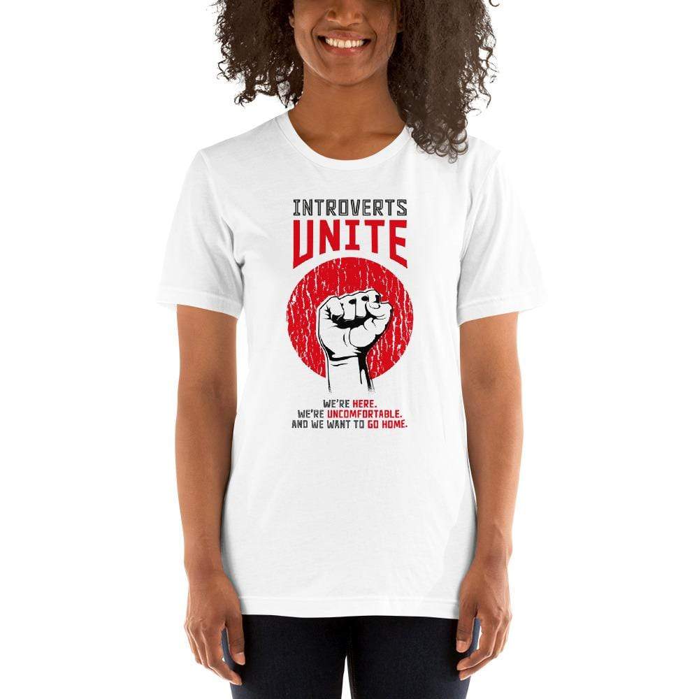 Introverts unite! - Basic T-Shirt