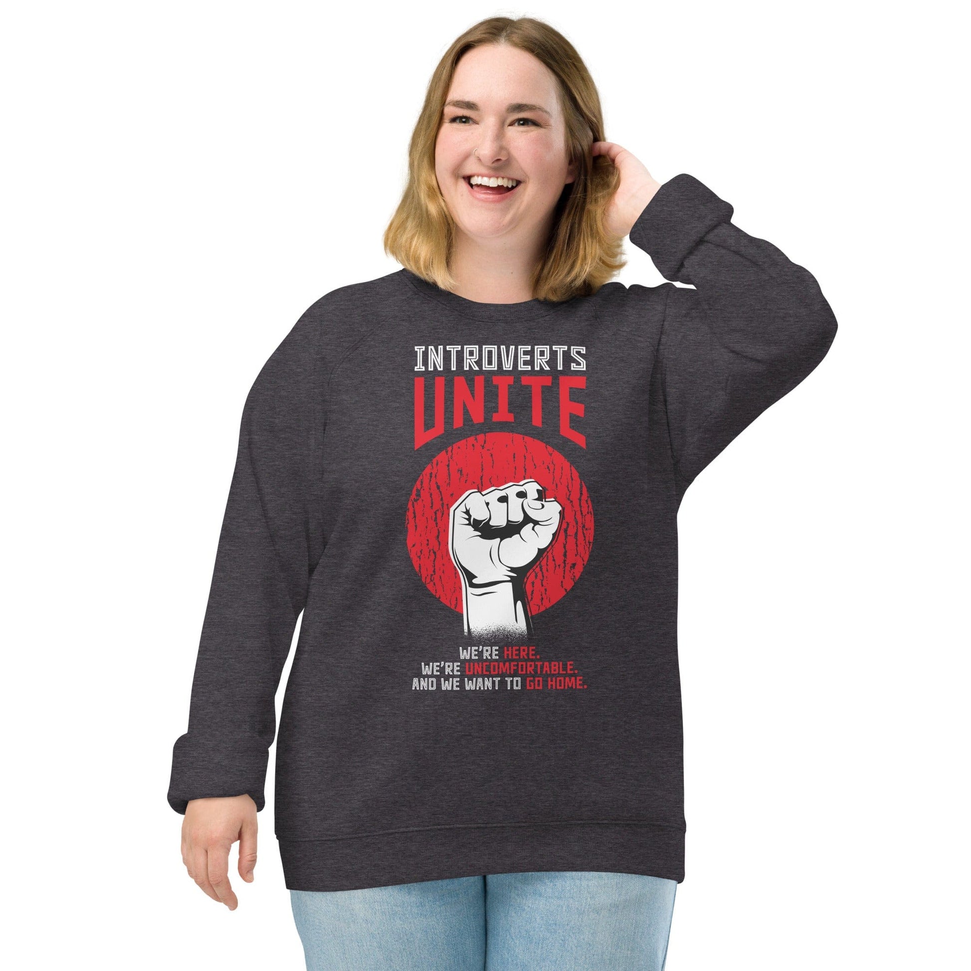 Introverts unite! - Eco Sweatshirt
