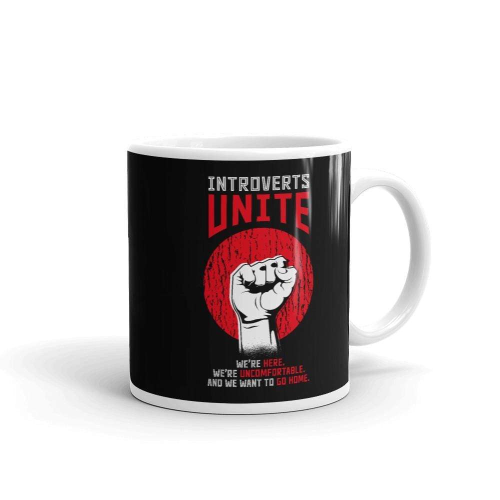 Introverts unite! - Mug-Mug-The Philosopher's Shirt