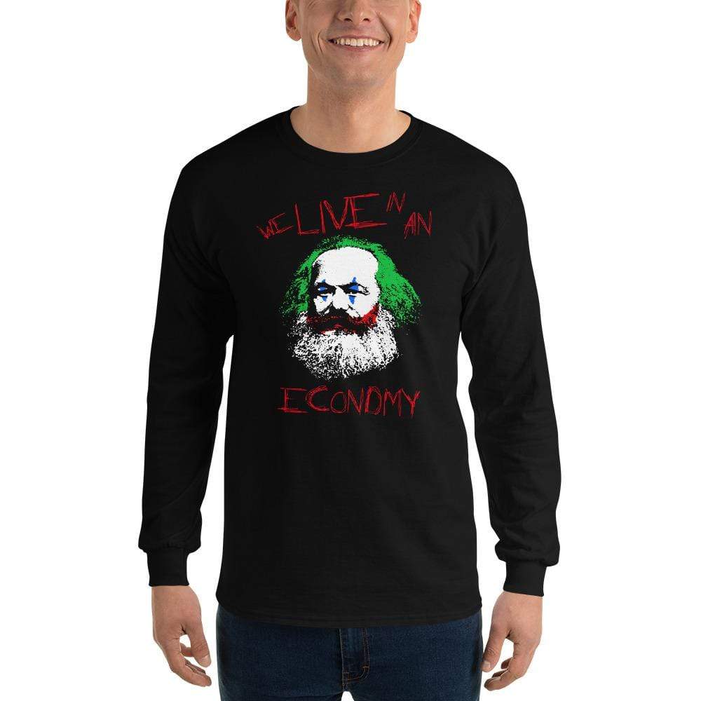 Joker Philosophers - Marx: We live in an economy - Long-Sleeved Shirt