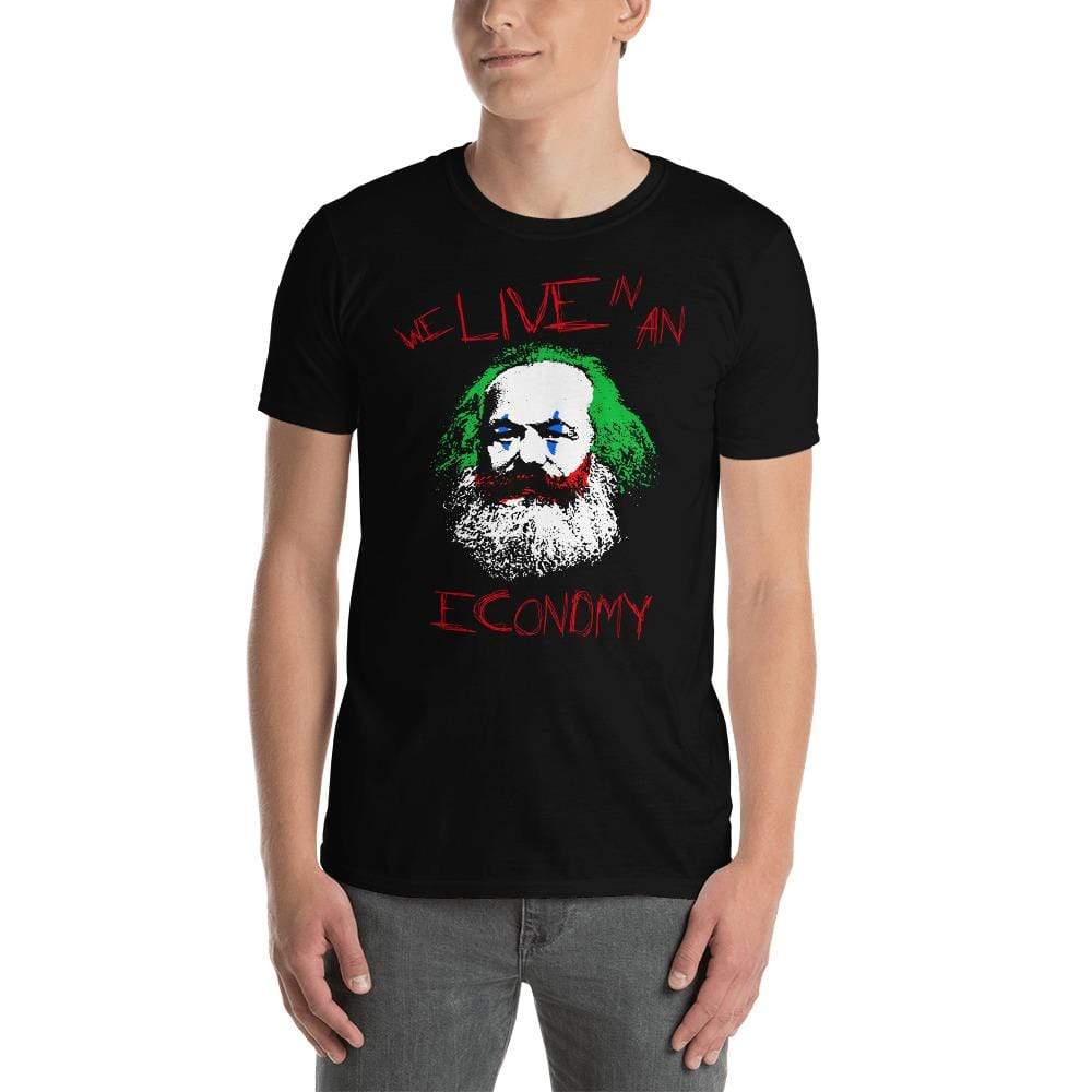 Joker Philosophers - Marx: We live in an economy - Premium T-Shirt