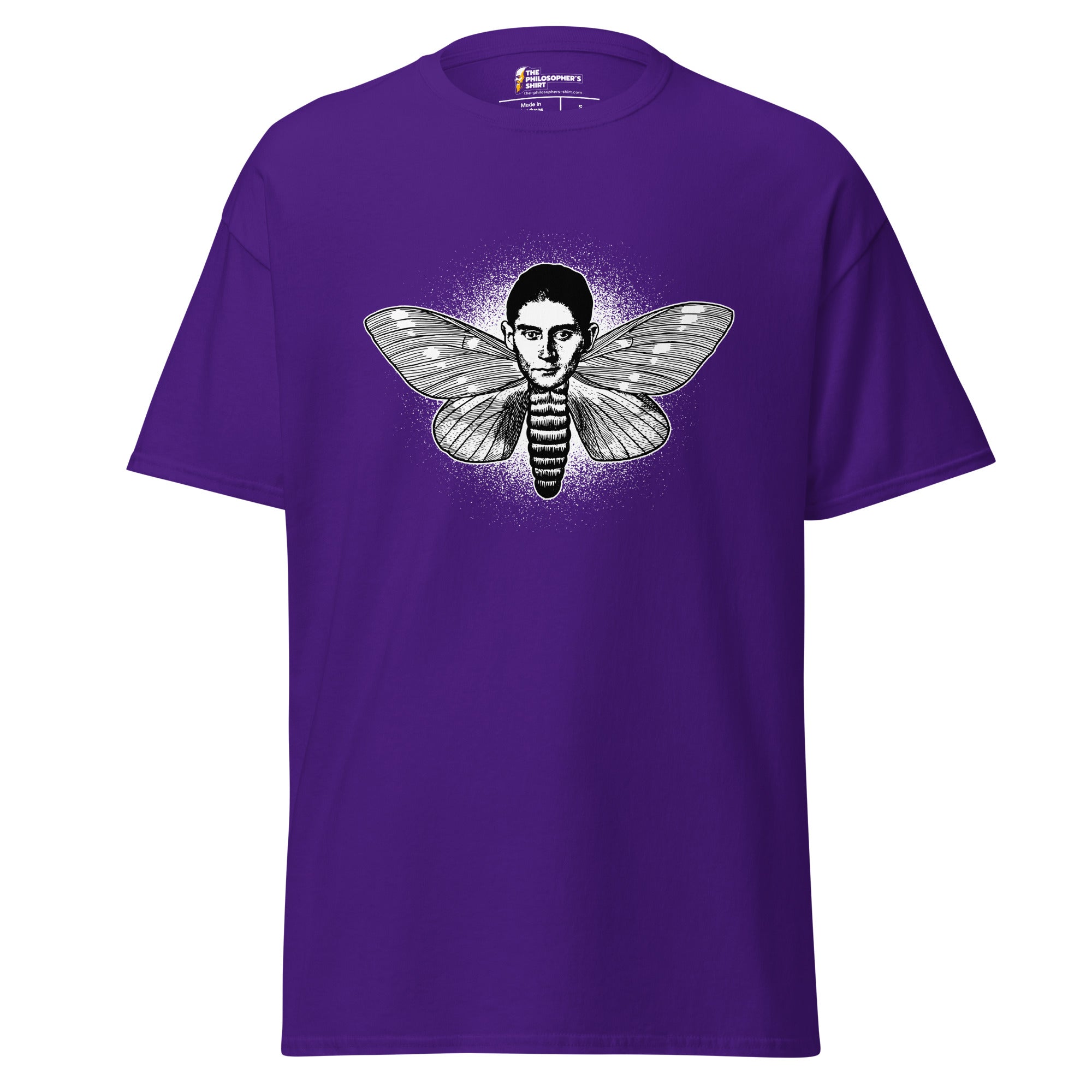 Kafka the Moth - Unisex Classic T-Shirt-Unisex Classic T-Shirt-The Philosopher's Shirt